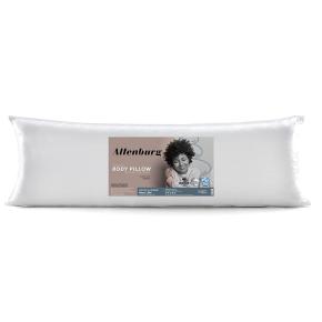 Travesseiro de corpo Body Pillow Altenburg Branco Tecido