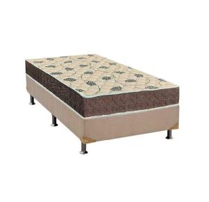 Conjunto Cama Box Solteiro D28 Orthoflex 88x188x14